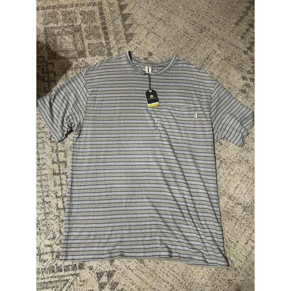 NWT Men's Fayettechill Striped Tshirt Size Large